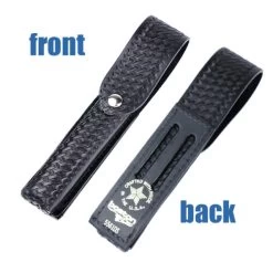 Boston Leather Stinger Flashlight Holster 5561DS | Made In The USA -Illuminate Futures Boston Leather Stinger DS Flashlight Holster basketweave 600x600 1