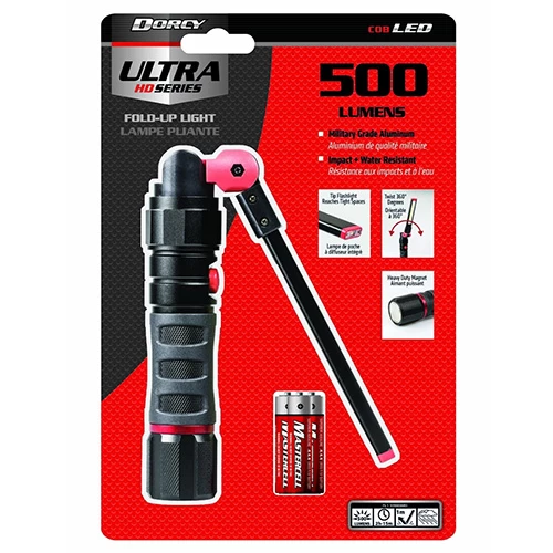 Dorcy Ultra HD Fold Up Worklight | 500 Lumens 5 Dorcy Ultra HD Fold Up Worklight | 500 Lumens - Image 5