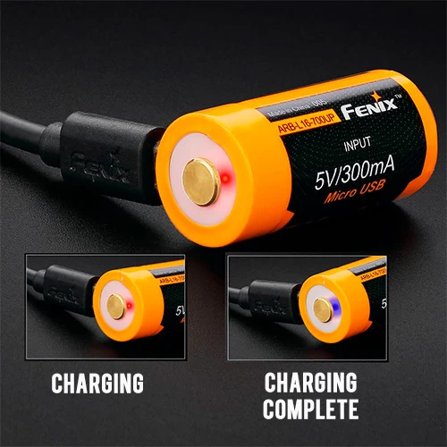 Fenix 16340 Battery ARB-L18-700UP | Fenix Distributor 2 Fenix 16340 Battery ARB-L18-700UP | Fenix Distributor - Image 2