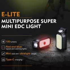 Fenix E-LITE Multi Purpose Mini Light | 150 Lumens 9 Fenix E-LITE Multi Purpose Mini Light | 150 Lumens -Illuminate Futures Fenix E LITE Multi Purpose Mini Light 4 600x600 1