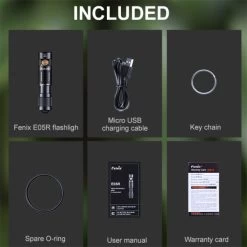 Fenix E05R Mini EDC Flashlight | Fenix Distributor -Illuminate Futures Fenix E05R Mini EDC Flashlight 5 600x600 1