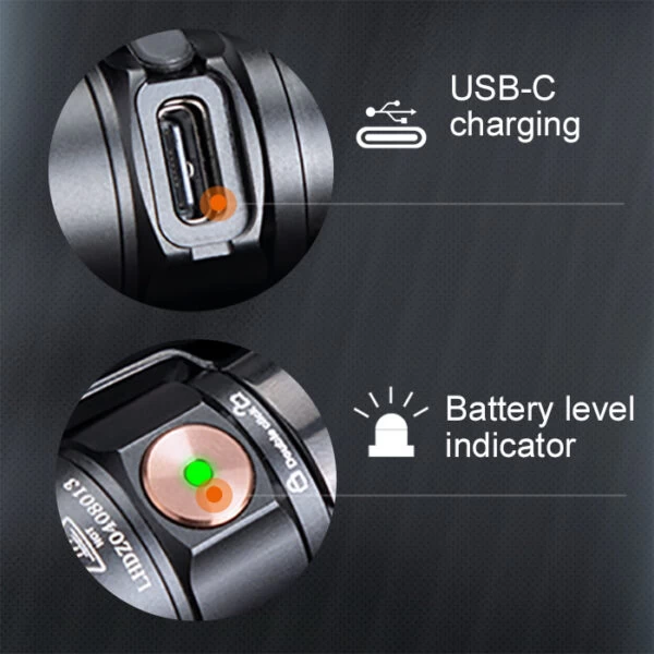 Fenix E18R V2.0 High Performance Rechargeable EDC Flashlight 6 Fenix E18R V2.0 High Performance Rechargeable EDC Flashlight - Image 6