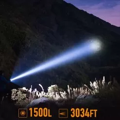 Fenix HT18 Long Range Flashlight | 3,034 Foot Beam -Illuminate Futures Fenix HT18 Long Range Flashlight 7