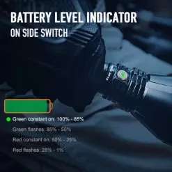Fenix HT18 Long Range Flashlight | 3,034 Foot Beam -Illuminate Futures Fenix HT18 Long Range Flashlight 8