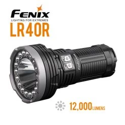 Fenix LR40R Compact Searchlight Flashlight | 12,000 Lumens