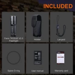 Fenix TK35UE V2.0 High Performance Flashlight | Authorized Distributor 9 Fenix TK35UE V2.0 High Performance Flashlight | Authorized Distributor -Illuminate Futures Fenix TK35UE V2 High Performance Flashlight 8 600x600 1