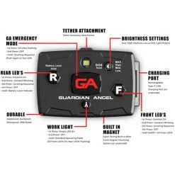 Guardian Angel Split Color Beacon Safety Light | Extra 20% Off Sale -Illuminate Futures Guardian Angel Split Color Beacon Safety Light 2 600x600 1