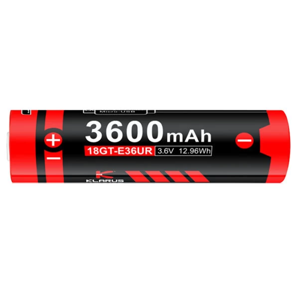 Klarus 18GT E36UR Rechargeable Battery | Klarus Distributor 2 Klarus 18GT E36UR Rechargeable Battery | Klarus Distributor - Image 2