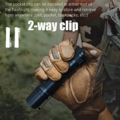 Klarus E3 High Performance Flashlight | 2200 Lumens -Illuminate Futures Klarus E3 High Performance Flashlight 7 600x600 1