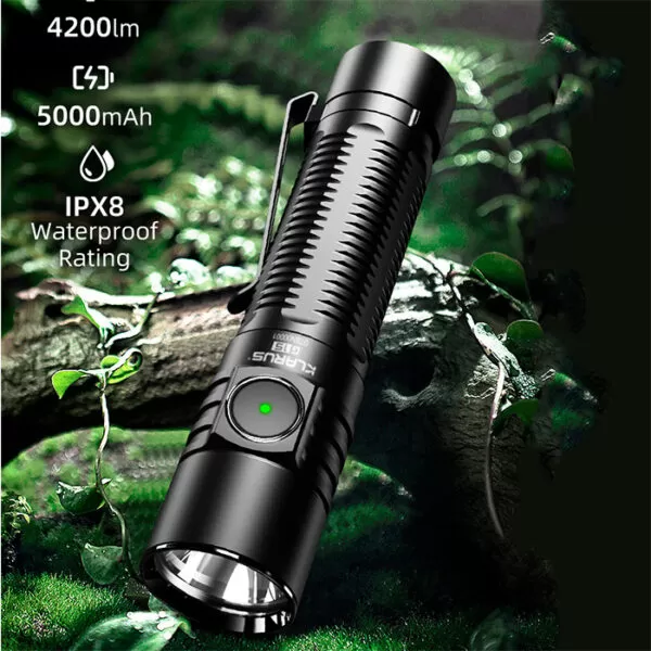 Klarus G15 V2.0 Compact Rechargeable Flashlight | Authorized Distributor 4 Klarus G15 V2.0 Compact Rechargeable Flashlight | Authorized Distributor - Image 4