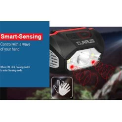 Klarus HM1 Smart Sensing Rechargeable Headlamp | 440 Lumens -Illuminate Futures Klarus HM1 Smart Sensing Rechargeable Headlamp 5