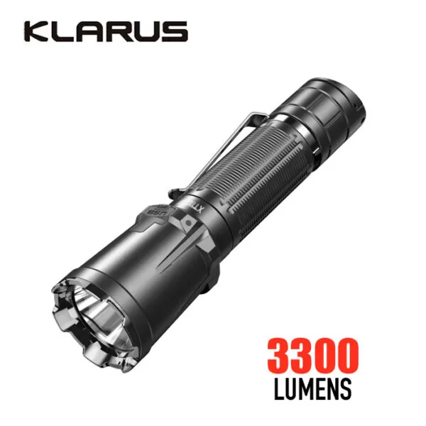 Klarus XT11GT PRO V2 USB-C Rechargeable Flashlight | 3300 Lumens 1 Klarus XT11GT PRO V2 USB-C Rechargeable Flashlight | 3300 Lumens