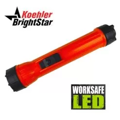 Koehler BrightStar Worksafe 2224 LED Flashlight | Intrinsically Safe