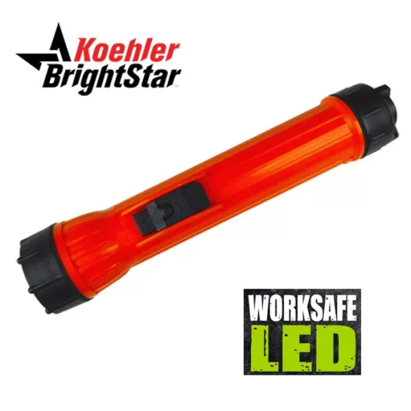 Koehler BrightStar Worksafe 2224 LED Flashlight | Intrinsically Safe 1 Koehler BrightStar Worksafe 2224 LED Flashlight | Intrinsically Safe