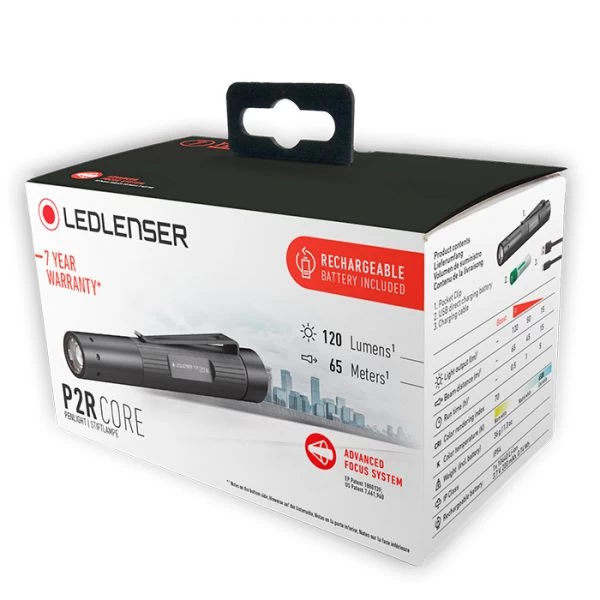 LEDLenser P2R Core Rechargeable Penlight | Adjustable Focus 2 LEDLenser P2R Core Rechargeable Penlight | Adjustable Focus - Image 2