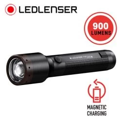 LEDLenser P6R Core Rechargeable Flashlight | 900 Lumens | Adjustable Focus