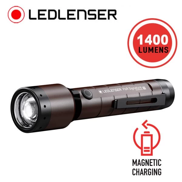 LEDLenser P6R Signature Rechargeable Flashlight | 1400 Lumens 1 LEDLenser P6R Signature Rechargeable Flashlight | 1400 Lumens