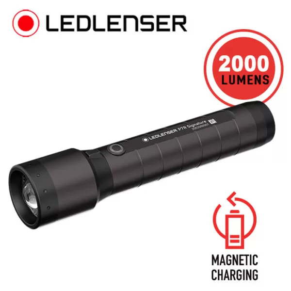 LEDLenser P7R Signature Rechargeable Flashlight | 2000 Lumens 1 LEDLenser P7R Signature Rechargeable Flashlight | 2000 Lumens