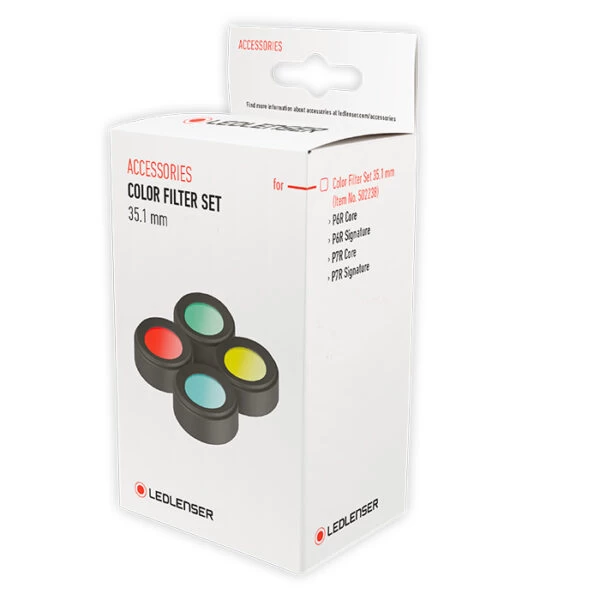 LEDLenser Color Filter Set 880575 35.1mm | Authorized Distributor 2 LEDLenser Color Filter Set 880575 35.1mm | Authorized Distributor - Image 2
