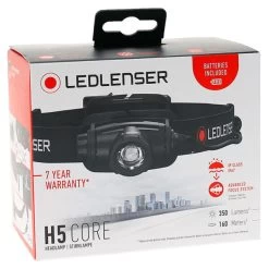 LEDLenser H5 Core AA Headlamp | Adjustable Focus -Illuminate Futures LEDLenser H5 Core Headlamp 7 600x600 1