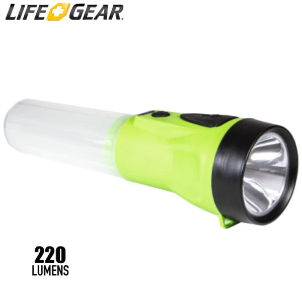 LifeGear Adventure Rechargeable Power Light | 220 Lumens 1 LifeGear Adventure Rechargeable Power Light | 220 Lumens