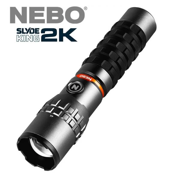 NEBO SLYDE King 2K Rechargeable Flashlight & Worklight | 2000 Lumens 1 NEBO SLYDE King 2K Rechargeable Flashlight & Worklight | 2000 Lumens