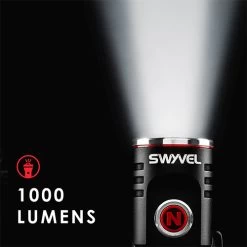 NEBO SWYVEL Rechargeable EDC Flashlight | 1000 Lumens -Illuminate Futures NEBO SWYVEL Rechargeable EDC Flashlight 1