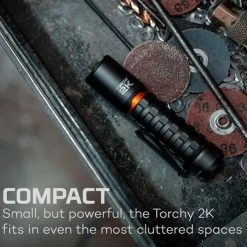 NEBO Torchy 2K Rechargeable Flashlight | 2000 Lumens -Illuminate Futures NEBO Torchy 2K Rechargeable Flashlight 4 600x600 1