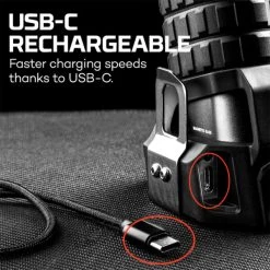 Nebo Luxtreme SL75 Rechargeable Spotlight | 3/4 Mile Beam -Illuminate Futures Nebo Luxtreme SL75 Rechargeable Spotlight 1 600x600 1