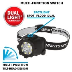 Nightstick Dual-Light Headlamp NSP-4606B | Authorized Distributor -Illuminate Futures Nightstick Dual Light Headlamp NSP4606B 10 600x600 1