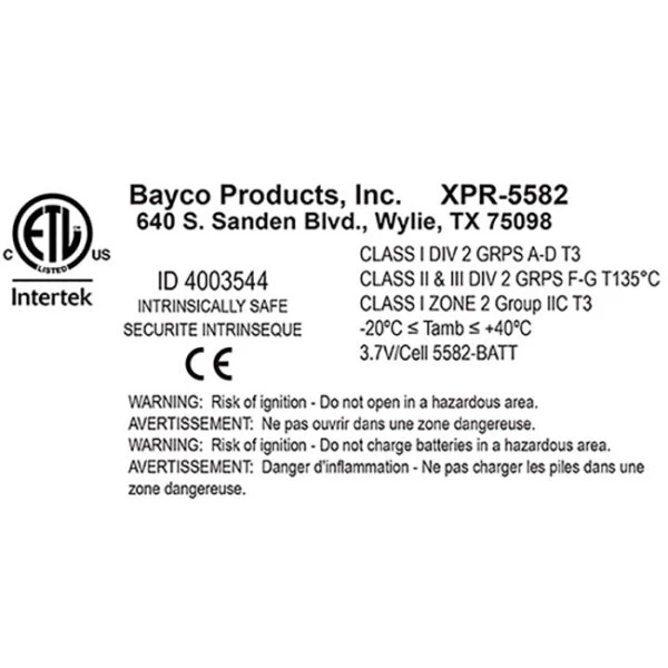 Nightstick Integritas Intrinsically Safe Rechargeable Lantern | 1750 Lumens | XPR5582RX 5 Nightstick Integritas Intrinsically Safe Rechargeable Lantern | 1750 Lumens | XPR5582RX - Image 5