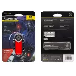 Nite Ize Radiant® 125 Rechargeable Bike Light | High Vis RED -Illuminate Futures Nite Ize Radiant 125 Rechargeable Bike Light 4