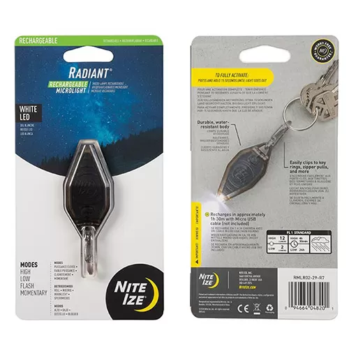 Nite Ize Radiant® Microlight | USB Rechargeable 2 Nite Ize Radiant® Microlight | USB Rechargeable - Image 2