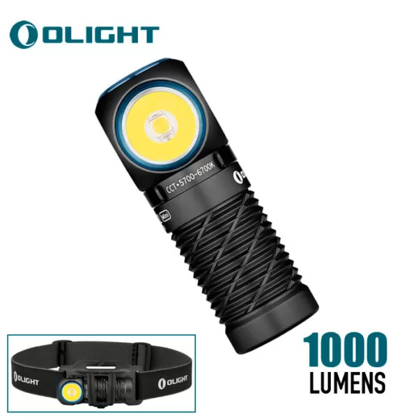 Olight Perun 2 Mini Right Angle Flashlight & Headlamp | 1100 Lumens 1 Olight Perun 2 Mini Right Angle Flashlight & Headlamp | 1100 Lumens