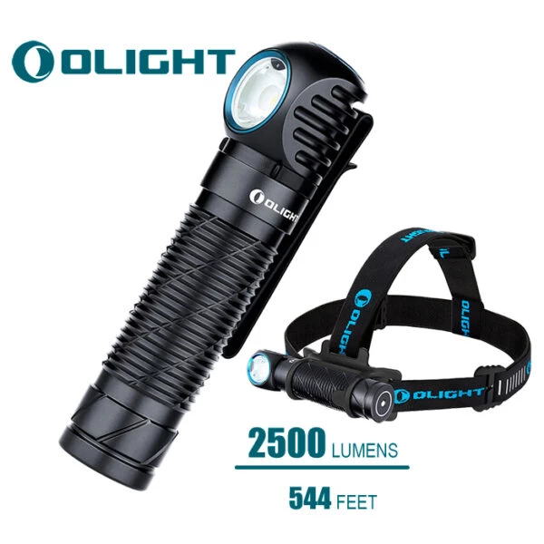 Olight Perun 2 Right Angle Flashlight And Headlamp | 2,500 Lumens 1 Olight Perun 2 Right Angle Flashlight And Headlamp | 2,500 Lumens