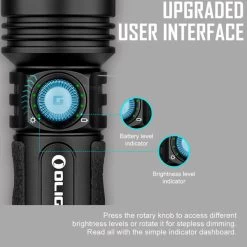Olight Seeker 3 Pro Rechargeable Flashlight | 4,200 Lumens -Illuminate Futures Olight Seeker 3 Pro Rechargeable Flashlight 8 600x600 1