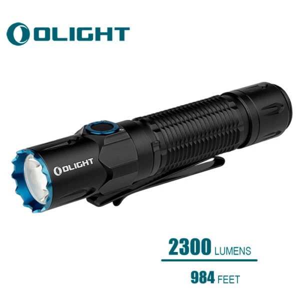Olight Warrior 3 Rechargeable Flashlight | 2300 Lumens 1 Olight Warrior 3 Rechargeable Flashlight | 2300 Lumens