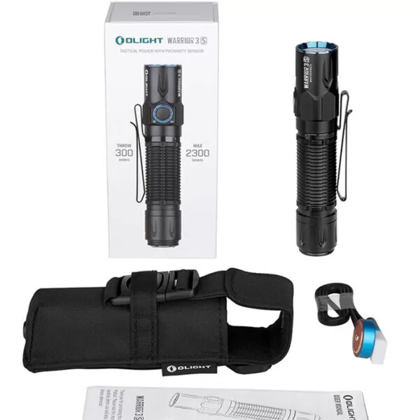 Olight Warrior 3S Rechargeable Flashlight | 2300 Lumens 6 Olight Warrior 3S Rechargeable Flashlight | 2300 Lumens - Image 6