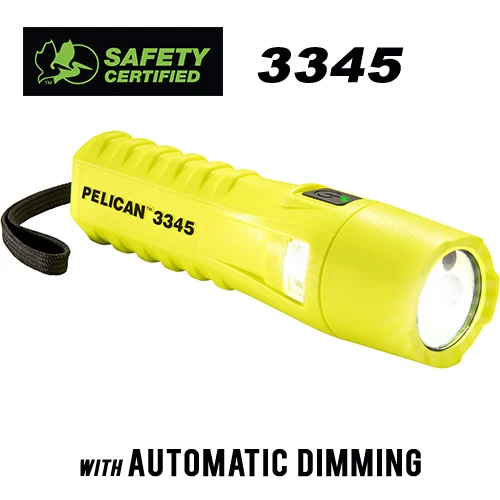 Pelican 3345 Dual Beam Flashlight | Intrinsically Safe | Pelican Distributor 1 Pelican 3345 Dual Beam Flashlight | Intrinsically Safe | Pelican Distributor