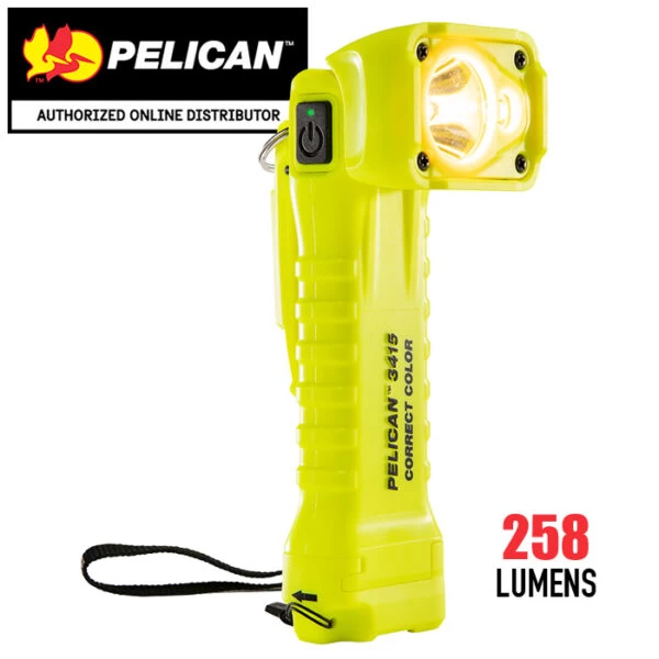 Pelican 3415MCC Correct Color Flashlight | Intrinsically Safe 1 Pelican 3415MCC Correct Color Flashlight | Intrinsically Safe