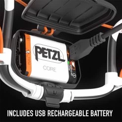 Petzl IKO Core Rechargeable Headlamp | 500 Lumens -Illuminate Futures Petzl IKO Core Rechargeable Headlamp 13 600x600 1