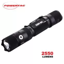 Powertac® E9R G4 Rechargeable Flashlight | 2550 Lumens
