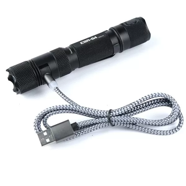 Powertac® E9R G4 Rechargeable Flashlight | 2550 Lumens 2 Powertac® E9R G4 Rechargeable Flashlight | 2550 Lumens - Image 2