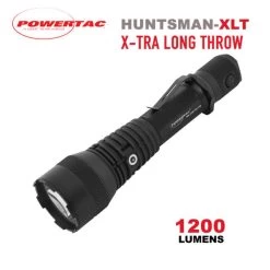 Powertac Huntsman XLT Extra Long Throw Flashlight | 1,000 Meters