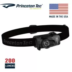 Princeton Tec BYTE Tactical Headlamp, 200 Lumens | Made In The USA
