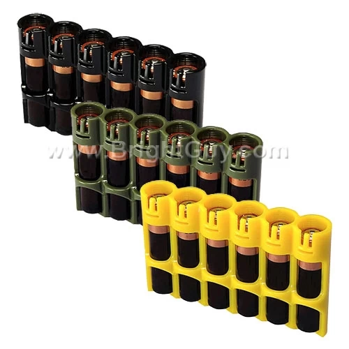 Storacell Battery Management Slim Line Battery Caddy 6-AAA 2 Storacell Battery Management Slim Line Battery Caddy 6-AAA - Image 2