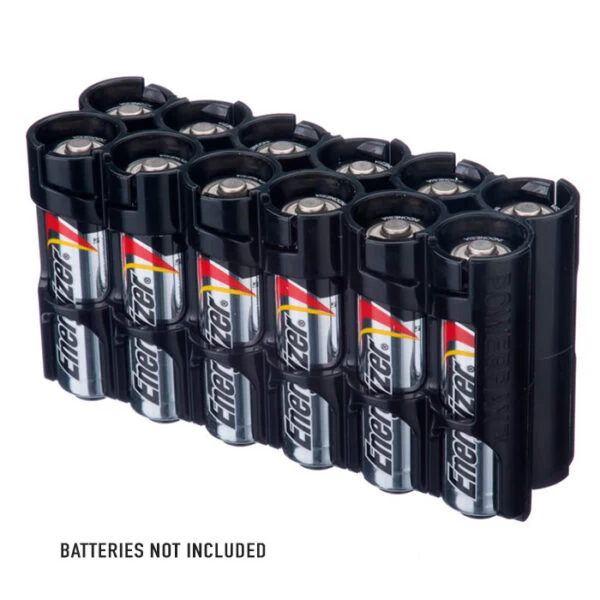 Storacell 12 AA Battery Caddy | Made In The USA 2 Storacell 12 AA Battery Caddy | Made In The USA - Image 2