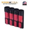 Storacell Slim Line Battery Caddy 18650 | Made In The USA
