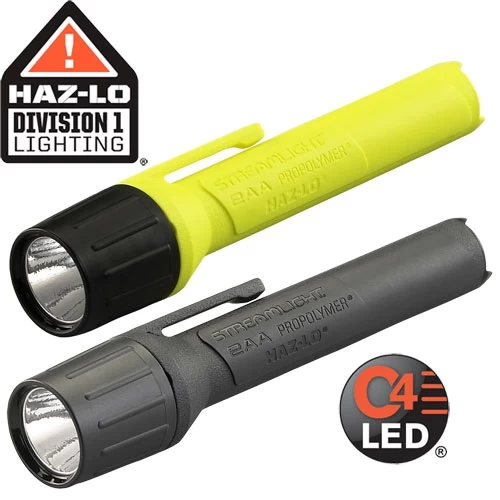 Streamlight 2AA ProPolymer HAZ-LO Flashlight 67100, 67101 1 Streamlight 2AA ProPolymer HAZ-LO Flashlight 67100, 67101