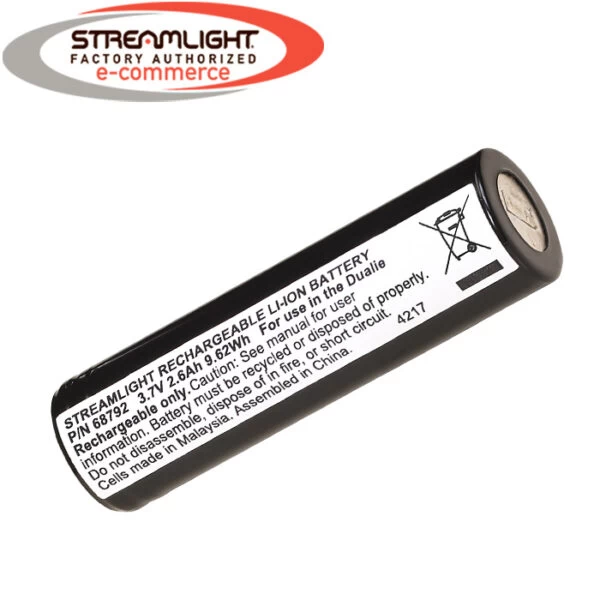 Streamlight Dualie Rechargeable Battery | 68792 1 Streamlight Dualie Rechargeable Battery | 68792